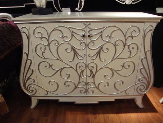 XY C059 Antique Hand Painted Wooden Cabinets 6 Drawer Country Classic Furniture