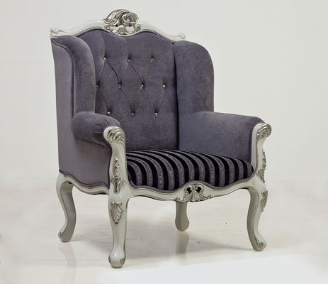 Brązowe Lobby Vintage Drewniane Fotele