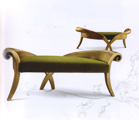 Luksusowy szezlong w stylu włoskim z litego drewna ręcznie rzeźbiony szezlong 1865 * 820 * 840 mm
