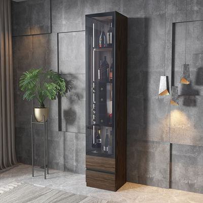 Melamine MDF Corner Bar Wine Display Cabinet Home Luxury Living Room Furniture