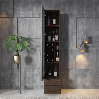 Melamine MDF Corner Bar Wine Display Cabinet Home Luxury Living Room Furniture