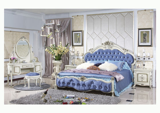 CAD 3D Modern Luxury European Bedroom Furniture King Wardrobe Bedroom Set