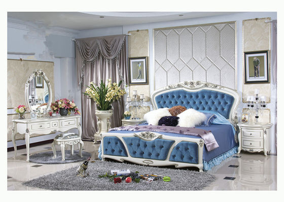 CAD 3D Modern Luxury European Bedroom Furniture King Wardrobe Bedroom Set