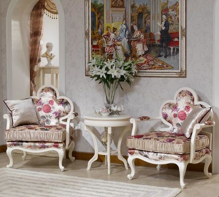 ODM Chenille Linen Champagne Nowoczesne krzesło do salonu Wypoczynek Velvet Fotel