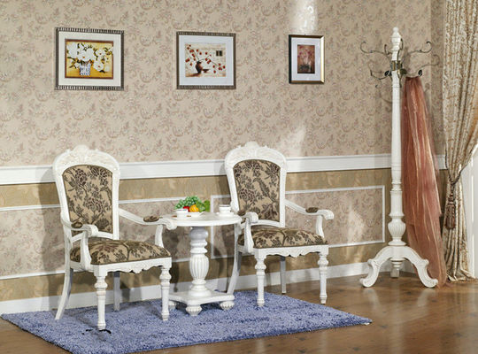 Tkanina Nowoczesny klasyczny fotel wypoczynkowy Pojedyncza sofa Krzesło Hotel Cafe Home Dining Lounge