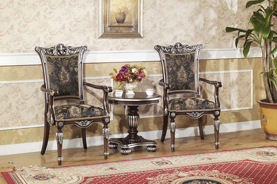 Tkanina Nowoczesny klasyczny fotel wypoczynkowy Pojedyncza sofa Krzesło Hotel Cafe Home Dining Lounge